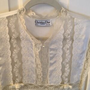 Dior Ivory Lace Nightgown